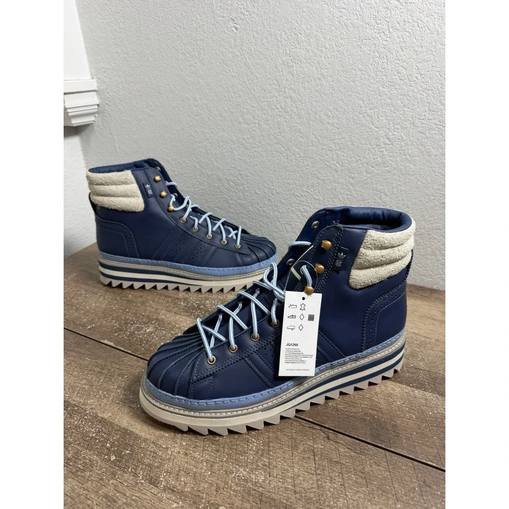 Size 10.5 CLOT x adidas ProModel Edison Chen Mineral Blue Cream White - JQ1260